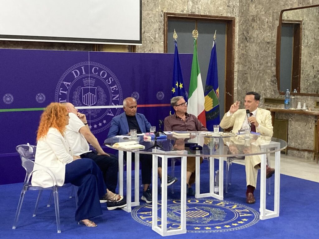 Antonio e Andrea Monda un altro momento della presentazione