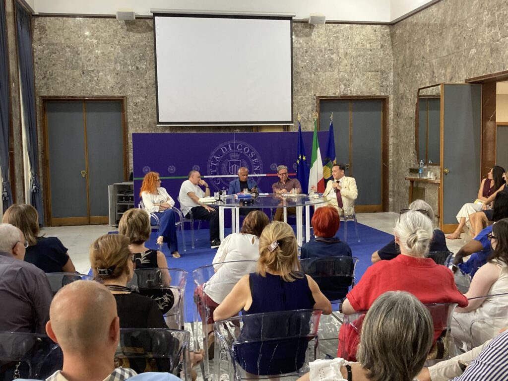 Antonio e Andrea Monda un momento della presentazione del libro