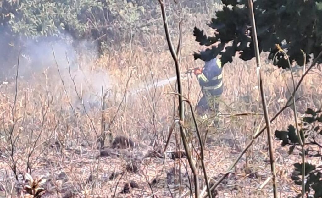 Vigili del Fuoco intervento incendio 2