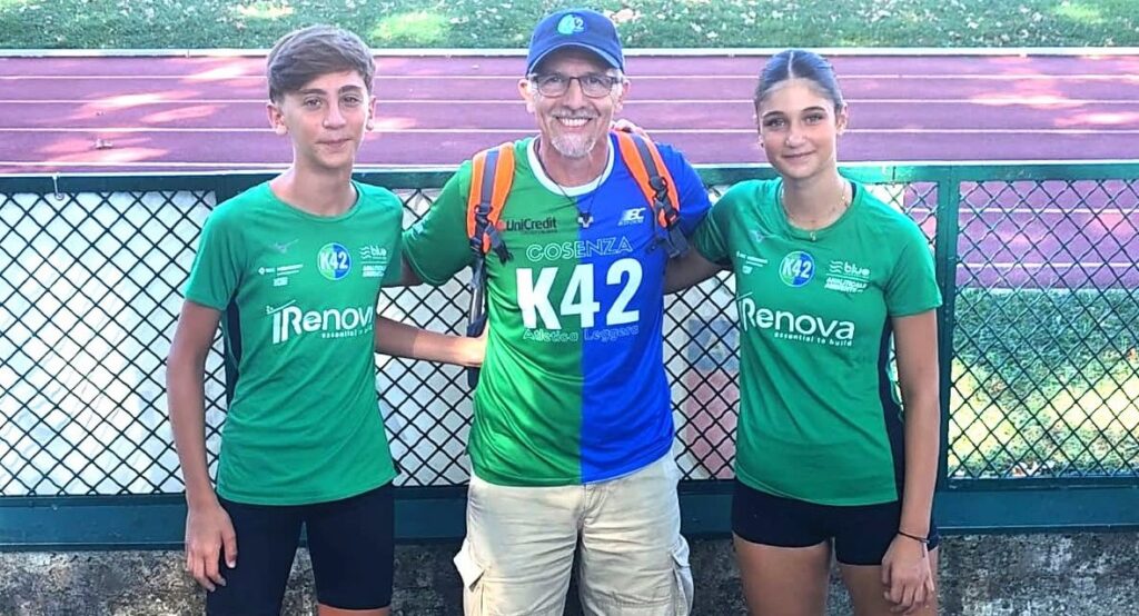 Francesco Perri, Gianluca Mauro e Giusy Greco_Cosenza K42