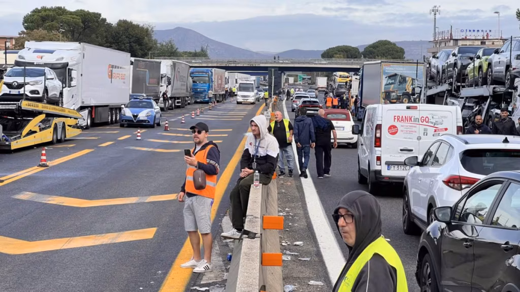 Autotrasportatori tir sciopero