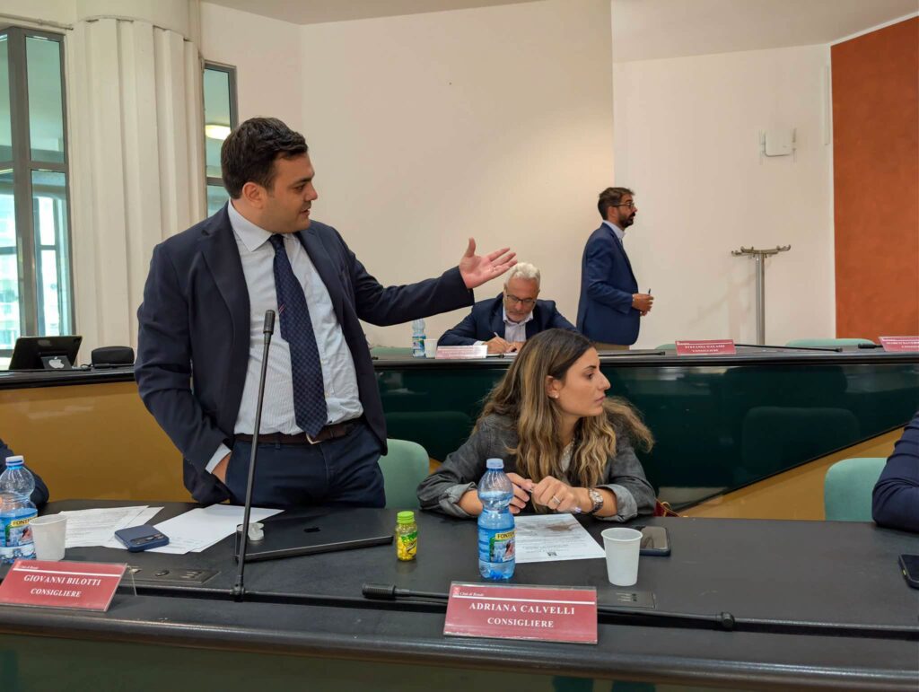 Consiglio comunale Rende 06102026_Giovanni Bilotti e Adriana Calvelli