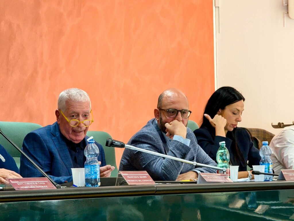 Consiglio comunale Rende 06102026_Sandro Principe, Fabio Liparoti e Veronica Stellato