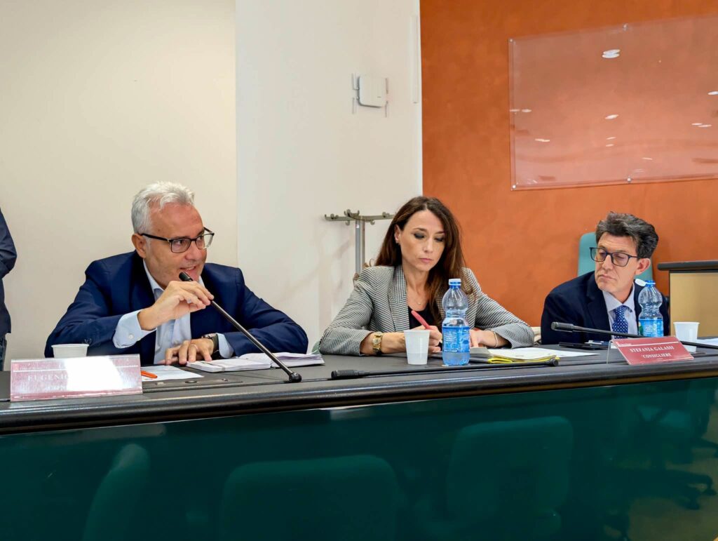 Consiglio comunale di Rende del 02102026_Eugenio Trombino, Stefania Galassi e Marco Ghionna