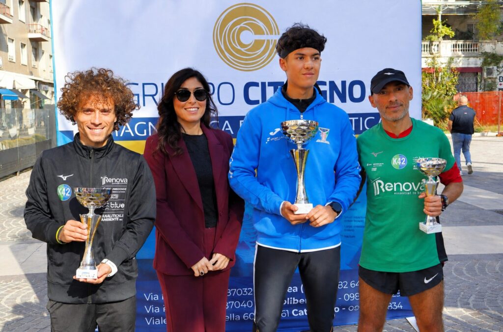 Corri Cosenza 2026_Podio maschile