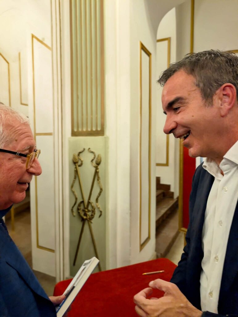 Sandro Principe e Roberto Occhiuto verticale
