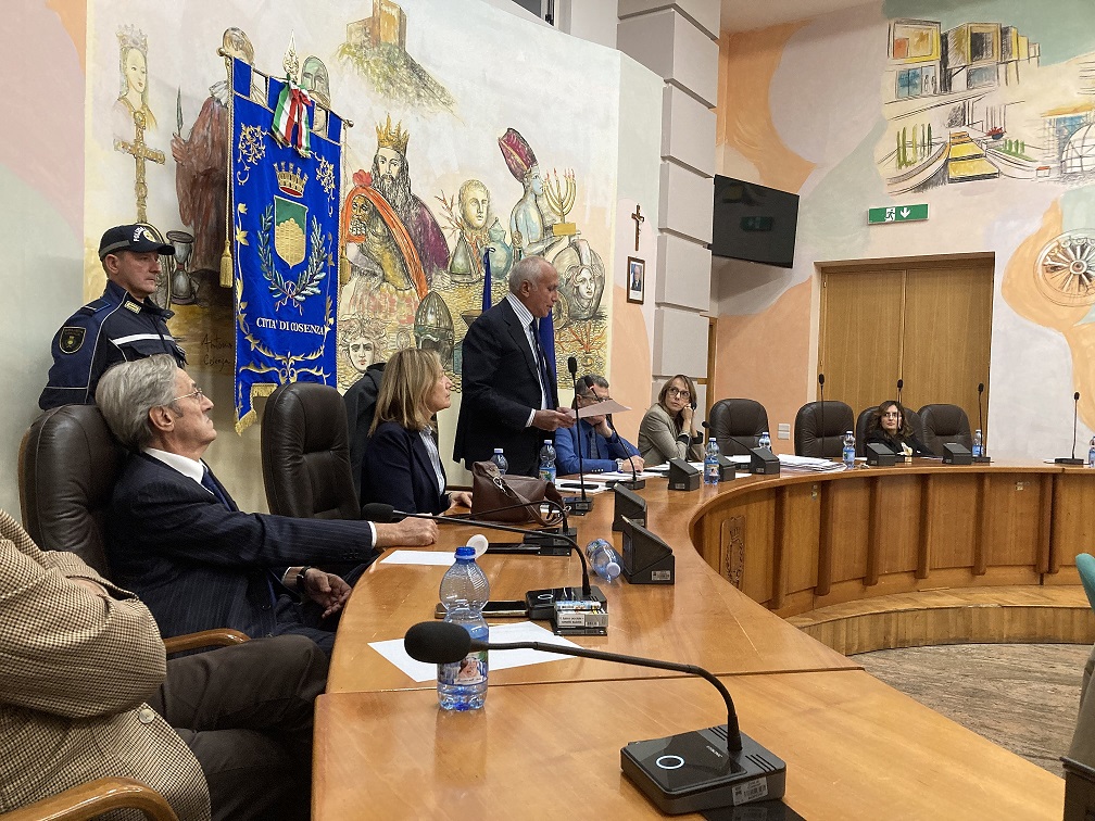 l'intervento del Sindaco Franz Caruso nel consiglio del 28 ottobre 2026