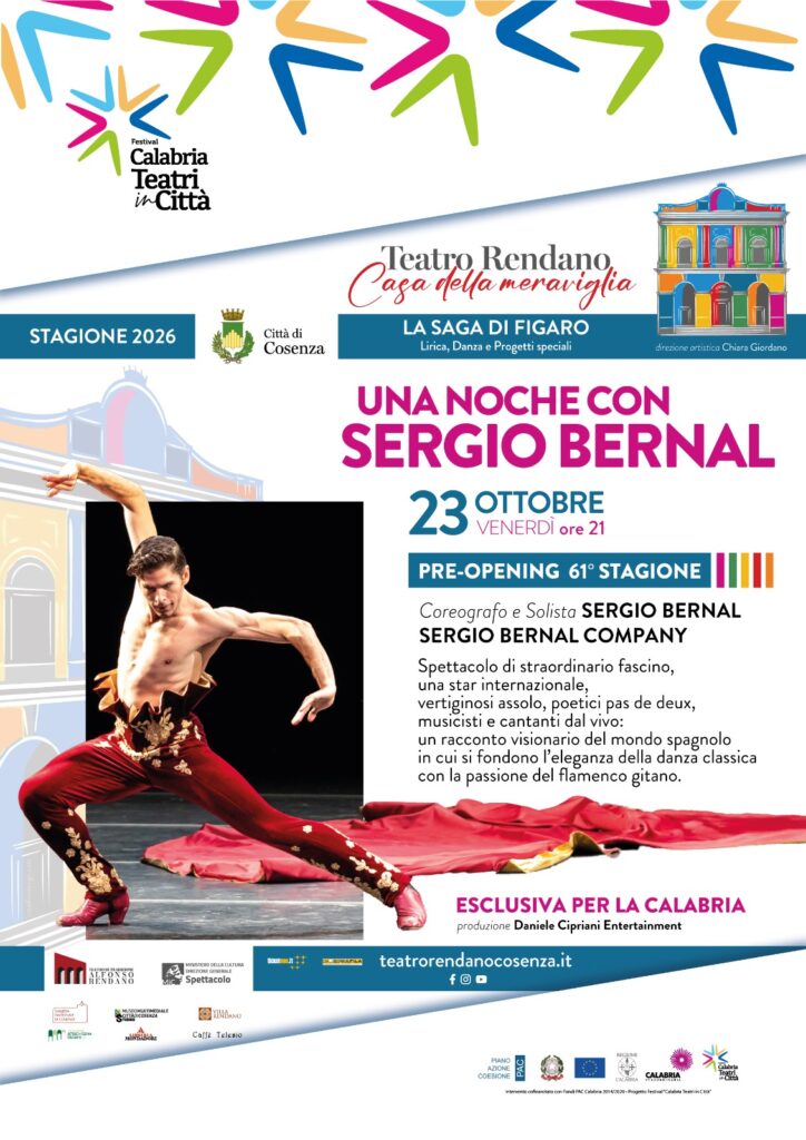 locandina Una Noche con Sergio Bernal